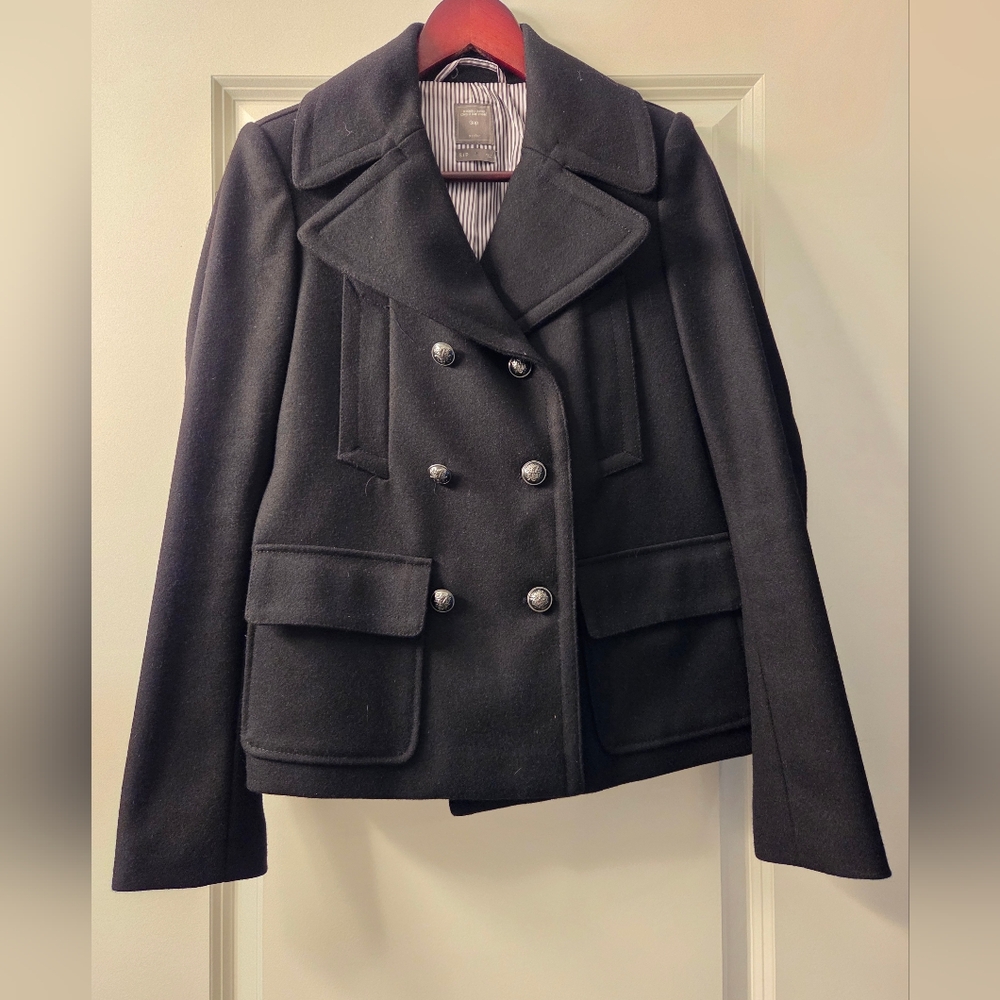 Gap Womens Double Breasted Peacoat
